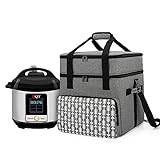 YARWO Carrying Bag Compatible with Instant Pot 8 Quart, Pressure Cooker Travel Tote Bag with Pockets...