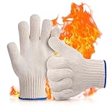 Heat Resistant Gloves for Cooking Accessories - Oven Gloves Kitchen Baking Supplies Cooking Gloves...