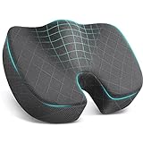 TushGuard Seat Cushion, Office Chair Cushions, Car Seat Cushion, Non-Slip Sciatica & Back Coccyx...