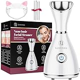 Facial Steamer - LOVONEE Face Steamer for Facial Deep Cleaning Home Facial Spa Warm Mist Humidifier...
