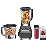 Ninja BL770 Mega Kitchen System, 1500W, 4 Functions for Smoothies, Processing, Dough, Drinks & More,...
