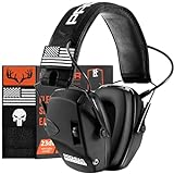 PROHEAR Electronic Ear Protection for Shooting with 4X Sound Amplification, Gun Range Hearing...