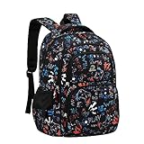 MYGOO Boys' Backpack | Campus Collection | Gamer Black Design | Perfect for Primary School | 17'...