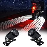 Motorcycle Angel Wings Projection Light Kit, Underbody Waterproof Ghost Shadow Lights for...