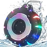 HEYSONG Waterproof Shower Bluetooth Speaker, Durable & Portable with Clear Sound, Ideal for Shower,...