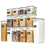 CHEFSTORY Airtight Food Storage Containers Set, 14 PCS Kitchen Storage Containers with Lids for...