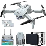 ScharkSpark Drone with 2K HD FPV Dual Camera for Adults and Kids, Mini RC Drone with 3D...