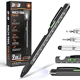 BIIB Stocking Stuffers Gifts for Men, 9 in 1 Multitool Pen, Cool Gadgets for Men, Gifts for Dad,...