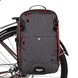 Two Wheel Gear - Pannier Backpack Convertible LITE (22 Litre) - Weatherproof 2-in-1 Bike Commuting...