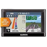Garmin Nuvi 55LM 5' Touchscreen Car Sat Navigation GPS w/Lifetime Maps 0119-801 (Renewed)