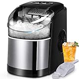 FREE VILLAGE Ice Maker Machine for Countertop 9 Ice Ready in 6 Mins, 26Lbs/24H, Self-Cleaning...