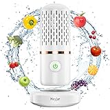 Fruit and Vegetable Washing Machine,Aquapur Fruit Cleaner Device,Fruit Purifier for with OH-ion...