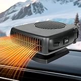 Car Heater, Portable Electronic Auto Fan Heater 12V 200W 2 in 1 Heating/Cooling Function Fast...