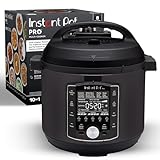Instant Pot Pro (8 QT) 10-in-1 Pressure Cooker, Slow Cooker, Rice/Grain Cooker, Steamer, Sauté,...
