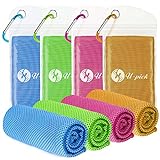 U-pick Cooling Towels for Neck and Face, Soft Breathable Yoga Towel, Chilly Sweat Rags for Gym,...
