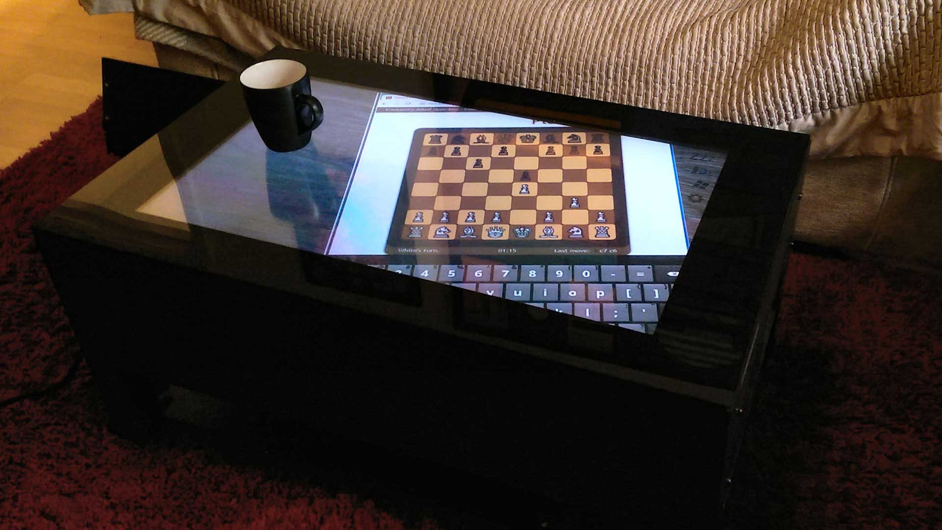 The High Tech Luxury Gadget Of The Season Is The Jigabyte Touch Screen Coffee Table Gadgets Club