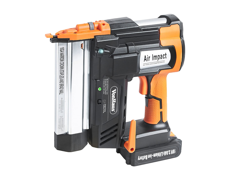 VonHaus 2-in-1 Cordless Brad Nailer & Stapler Kit