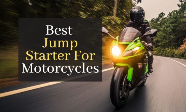 The Best Jump Starter For Motorcycles. Top 5 Best Portable Jump Starters