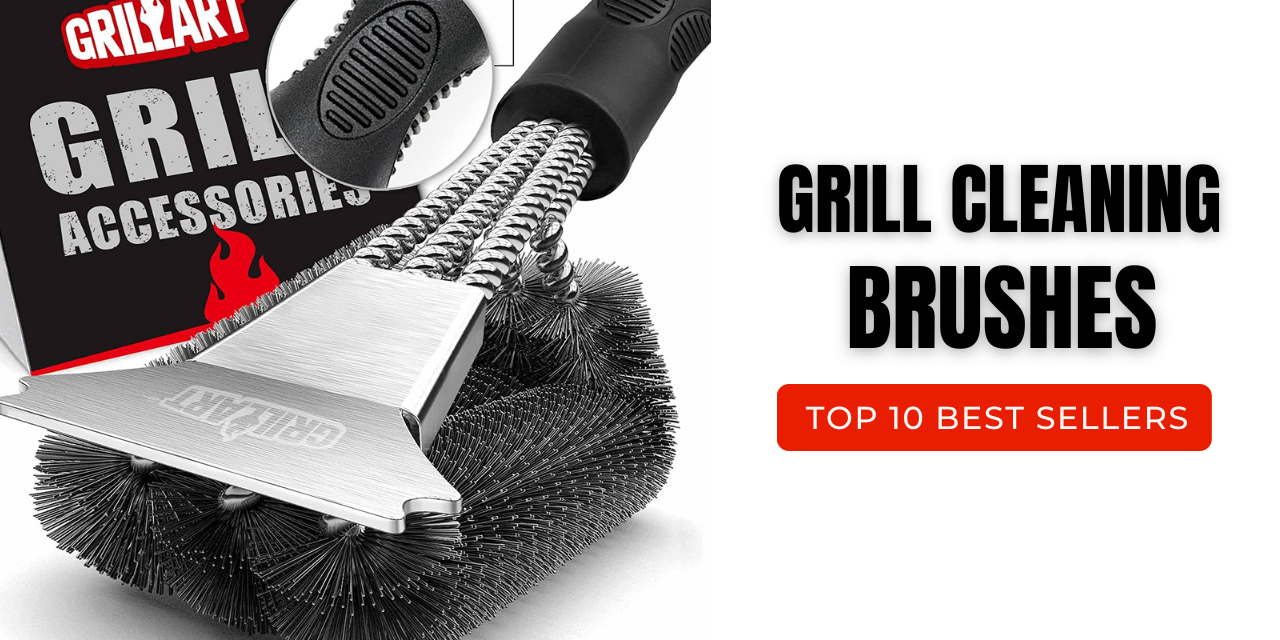 Grill Cleaning Brush. Top 10 Best Selling Grill Cleaning Brushes in February 2024