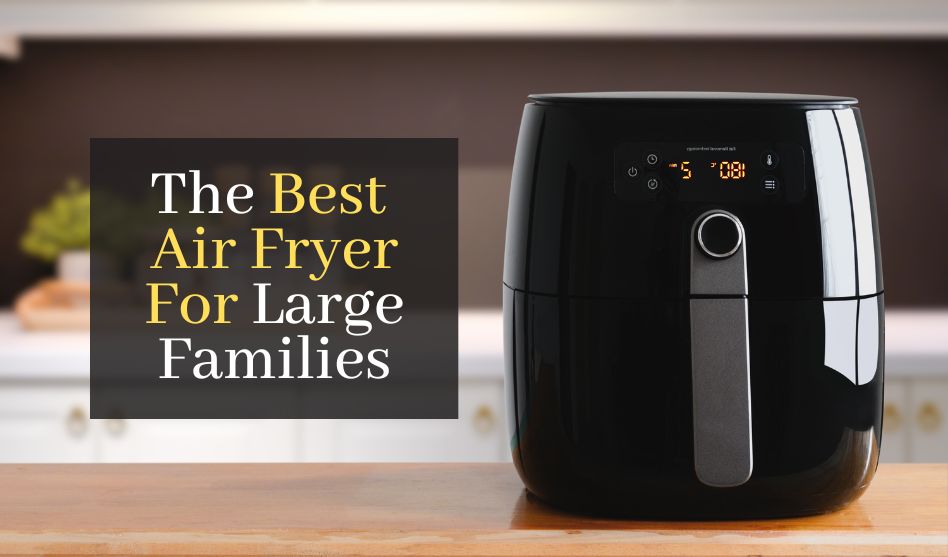 The Best Air Fryer For Large Families. Top 5 Large Air Fryers